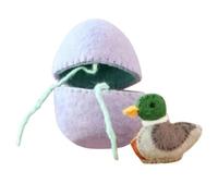 Koolenry Easter Egg with Surprise Lamb Eco-Friendly Spring Decoration for Home and Garden A