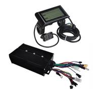 Koolenry Ebike Controller 48V to 72V 60A 3000W+ SW900 Display Sine Wave Dual Mode 18-Tube for Mountain Bike for Motor Refit