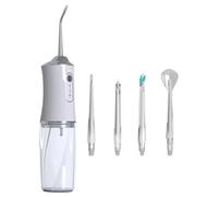Koolenry Electric Oral Irrigator Portable Electric Telescopic Dental Irrigator for Cleaning Teeth A