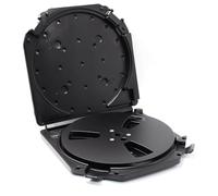 Koolenry Empty Take Up Reels Storage Box with 7inch Empty Takeup Reel Full Protection Carrying Case for 7Inch Sound Tapes B