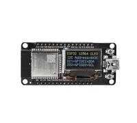 Koolenry ESP32 ESP-WROOM-32D WIFI Bluetooth Development Board CH340 with 0.96 OLED Screen Yellow Blue Display Mini-USB