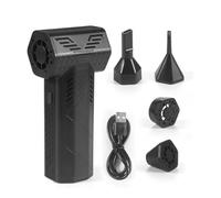 Koolenry Fan 130000RPM Electric Compressed Air Duster Powerful Blower Industrial Duct Fan for Car Keyboard Computer