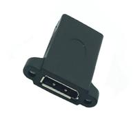 Koolenry Female to Female DP Adapter Extension Cable DisplayPort Socket Panel Mount Female Connector