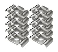 Koolenry Fence Attachment Accessories Rod Mat Fence Attachment Accessories Type Butterfly Made of V2A. A