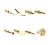 Koolenry Finishing Smoothing Tool Set-8pcs Soldering Iron Tips 3D Printer Smoothing Kit Soldering Welding Iron for 3D Printing