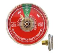 Koolenry Fits for, Ansul 1/8inch NPT Thread 50PCS 1-100PSI Pressure Gauge for Portable Water Fire Extinguishers