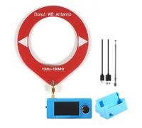 Koolenry FM/AM/LSB/USB Pocket Radio 1.9 Inch Screen Mini Radio+ Amplifier Mount SI4732 10khz-180 Mhz HF SW MW VHF