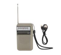 Koolenry FM AM SW Radio Miniature Portable with 3.5mm Headphone Jack for Indoor Outdoor Emergency Use