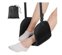 Koolenry Foot Relaxing Hammock Adjustable Airplane Foot Hammock for Office Travel Relaxing Under-Desk Resting Foot Hammock,B