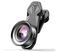 Koolenry For All Smartphone Compatible HD Camera Phone Lens Kit 120 Degree 4K Wide Angle+ 10x Macro Lens