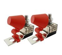 Koolenry For Boats, Marine, RVs, Solar Systems Compatible MRBF Terminal Fuses Block Kit-58V DC Max/IP66 Waterproof 2pcs 250Amp