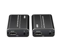 Koolenry For Computer Screen 4K DP Extender 120KM Audio Video Transmission IR Infrared Extension DP1.4 for Image Transmission