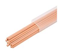 Koolenry for Copper Forging Rods, 42pcs 10" Flux Coated Brazing Rods, Silver Solder Welding Kit for HVAC& Plumbing