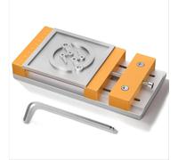 Koolenry for Desktop CNC Router Machines- CNC Vise Worktable-7.87x3.94Inch(20x10cm), 136mm Clamping Range,for Woodworking Projects