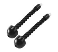 Koolenry For Gym Pulley Workout 2PCS Pull Down Rope Single Grip Tricep Heavy Duty Tricep Pull Down Cable Machine Attachment