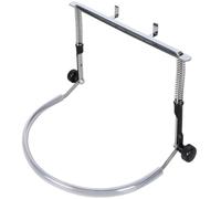 Koolenry For Harmonica Holder 10 Hole 24 Hole Adjustable for Harmonica Stand Blues for Harmonica Silver