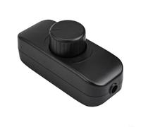 Koolenry for LED Dimmer Switch 220V for LED Table Lamps Rotary Dimming Inline Control Unit