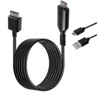 Koolenry For PS1/PS2 Console Adapter Cable to -Compatible, Supports 720P/1080P HD Output, Compact Design for Gaming