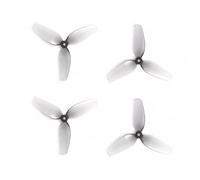 Koolenry For RC FPV Remote Control Racing Drone Parts- DIY Compatible 45MMX3 FPV Propeller 3-Blades PC Construction 1.5MM Shaft 2CW+ 2CCW B