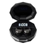 Koolenry For Side Sleepers Compatible Wireless Bluetooth Sleep EarBuds,Mini Earphone Small Design Ear Buds Black