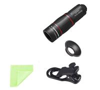 Koolenry For Smartphone Compatible 18X Zoom Lens Telescope Monocular Mobile Phone Camera for Camping Sports Applications