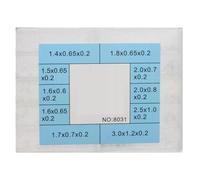 Koolenry for Watchmaker Repair Tool Kit- Metal Watch Pusher Button Clips Snap Rings Circlips 1.4mm to 3.0mm in 10 Sizes Assorted Box