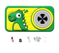 Koolenry For Xmas Birthday Gifts Cute Cartoon MP3 Video Selfie Camera 1080P HD Camera for Toddler 2.4Inch Screen Autofocus Green