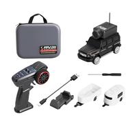 Koolenry FPV VTX Kit 1:64 Scale RC Car 6406-C Mini Racing Car 2.4G 720P HD Camera App Controlled Photos+ Videos+ VR Built-in Gyro B