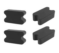 Koolenry Front Coil Spring Booster Spacer Set(4PCS), Heavy Duty Rubber Coil Spring Support Kit for 2.5 Inch Lift