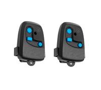 Koolenry Garage Door Opener Remote Control 2Pcs Set for PECCININ 433MHz Rolling Code 3 Buttons Transmitter Duplicator