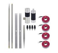 Koolenry GPTWO-PRO HF Antenna 7-54MHz Portable Shortwave Antenna GP Outdoor Antenna for Amateur Radio Enthusiasts