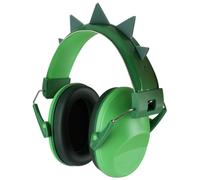 Koolenry Green Dinosaur Ears Kids Earmuffs Adjustable Anti-Noise Hearing Protector for Children Study & Sleep Noise Cancelling