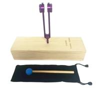 Koolenry Healing Tuning Fork Set Chakra Fretboard Tuning Forks Colored Forks Planets 172.06 Tuning Forks