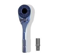 Koolenry Hex Torque Screwdriver Stainless Steel Hand Tool 1/4" Ratchet Wrench 6.35mm