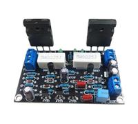 Koolenry HIFI Mono Channel 100W for Home Theater Audio Amplifier Board 2SC5200+ 2SA1943 Dual DC35V Speaker Output DIY Projects