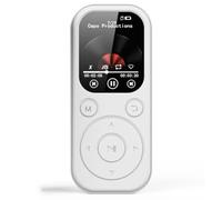 Koolenry HiFi Speaker 2 Inch MP3 Player Portable Touch Keys Bluetooth 5.4 Stereo Music FM Radio Recording Type-C Compatible