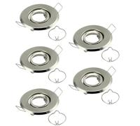 Koolenry High Quality MR11 LED Spotlights Recessed Bulb Holder Frame Adjustable Ceiling Light Led Holders Cutout 45mm