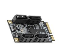 Koolenry High-Speed 3.0 Adapter Efficient Data Management: Mini PCIe to 4 Ports 3.0 Adapter - Fast and Reliable
