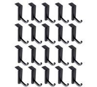 Koolenry Hook Headphone Stand Headset Stand Computer Headphone Storage Hook Office Cable Organizer Black