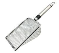 Koolenry Household Pet Cleaning Tools Stainless Steel Cat Litter Scoop for Cats Including Pet Waste Scoop for Kittens