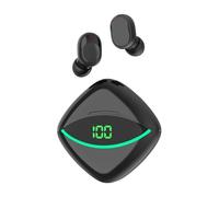 Koolenry In Ear Wireless Bluetooth Headset Dynamic Bluetooth Headset for Video Game,Common Headphone Black
