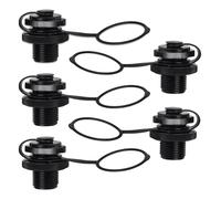 Koolenry Inflatable Replacement Parts- Boat Kayak Plugs in 5PCS Set, 24mm Inflatable Accessories