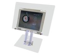 Koolenry Ins Style Transparent Acrylic Reading Stand, Lifted Laptop and Tablet Holder for Desktop