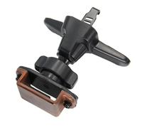 Koolenry Integrated Microphone Clip Micphone Holder Back Clip Handheld Radio Bracket Wood Grain Color
