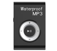 Koolenry IPX8 Sports Waterproof MP3 Music Player Diving Surf Swimming MP3 Mini Clip MP3 Player FM Radio Waterproof Headphone A