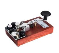 Koolenry K-8 Hand Manual Training Key CW Morse Code Key Shortwave HF Sound and Light Training Board