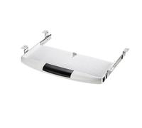 Koolenry Keyboards Tray Under Desk Keyboards Stand Slide Pull Out Computer Keyboards Drawer Multi-Purpose Drawer White