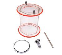 Koolenry KT6808 Drum Polishing Machine for Ancient Coins, for Walnut, Gold and Silver Jewelry Grinding Cleaning