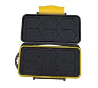 Koolenry Large Capacity Memory Card Box Ergonomically Designed Memory Card Case One Card Slot withMultiple Grids Earthquake-