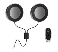 Koolenry LED Devil Eyes Decoration for Car Headlights, Dynamic Eye Light Accessories for SUVs and Motorcycles